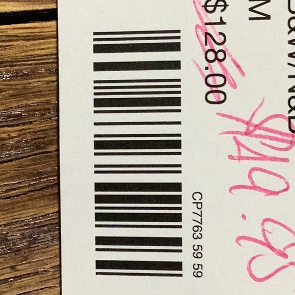 Black and white mixed pattern dress from Anthropology. Scoop neck with pockets - Picture 5 of 5